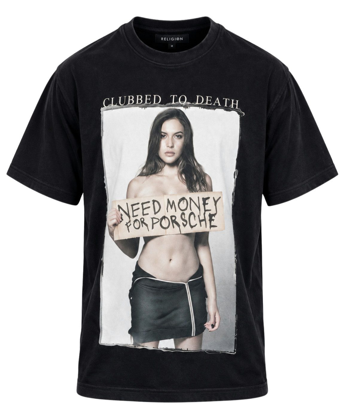 Religion T-Shirt RELIGION Clothing Herren T-Shirt NEED MONEY-Schwarz-XXL