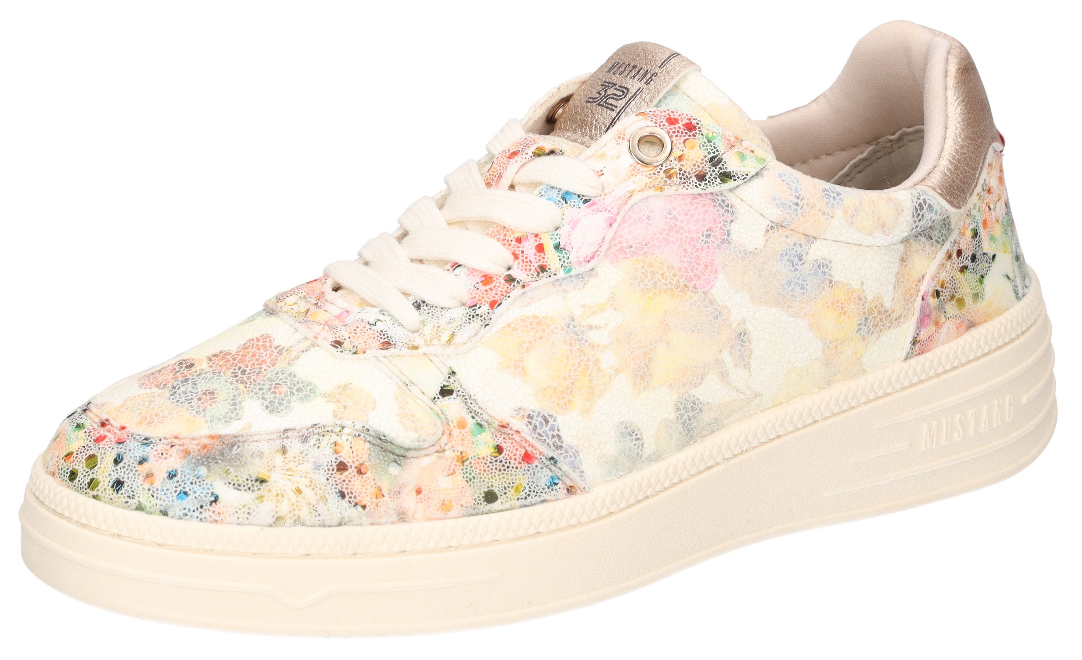 Mustang Shoes Sneaker, Pride Sneaker, Schnürschuh mit bunten Metallic-Besät günstig online kaufen