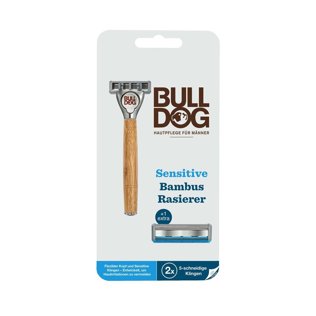 Bulldog Körperrasierer Bamboo Sensitiv e shaver + 2 spare heads