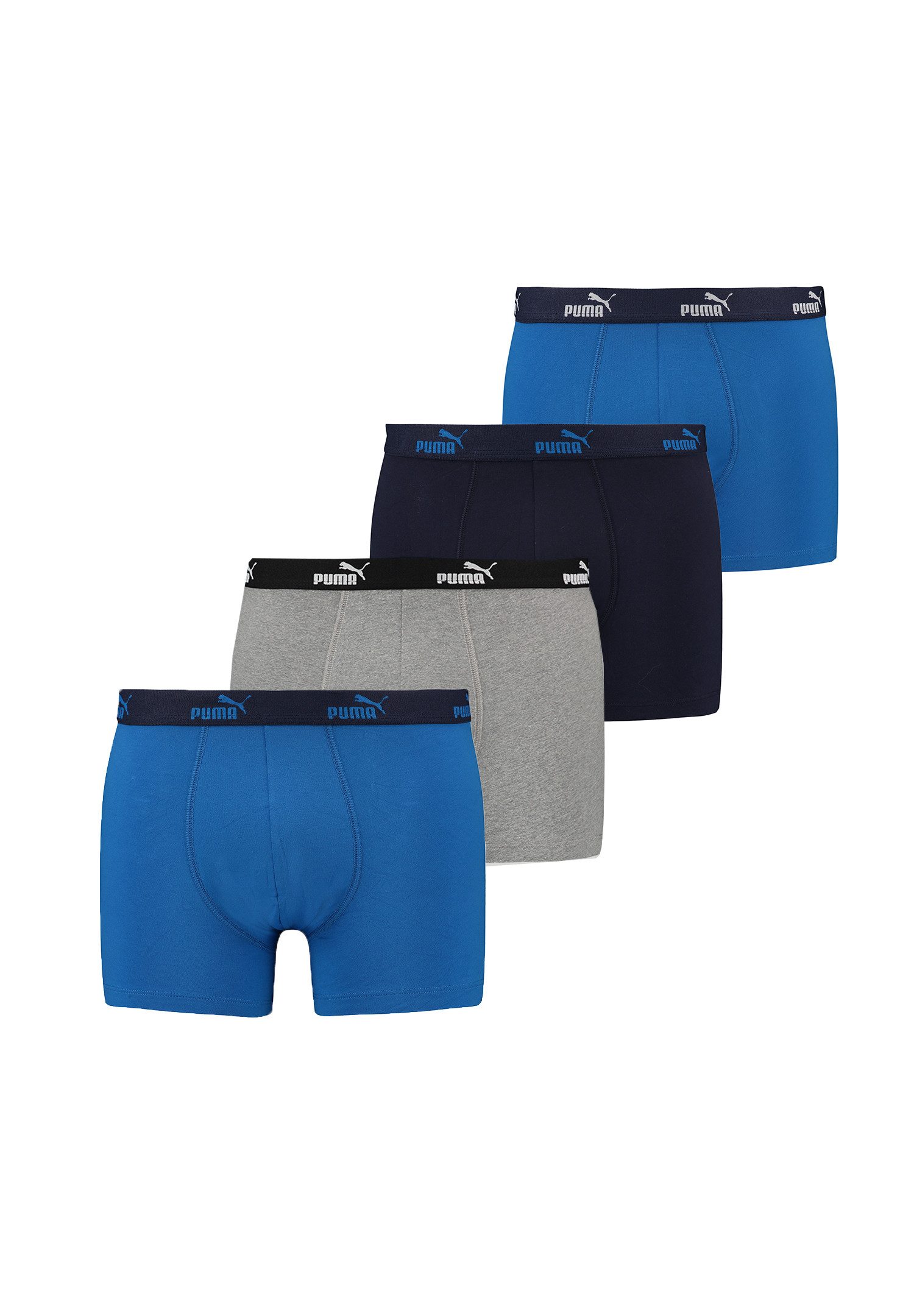 Boxershorts PUMA BW MEN PROMO ELEMENTS SOLID BOXER 4P