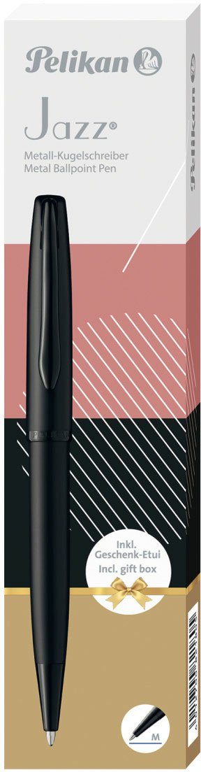 Drehkugelschreiber schwarz Pelikan Jazz® Noble K36 carbon Elegance,