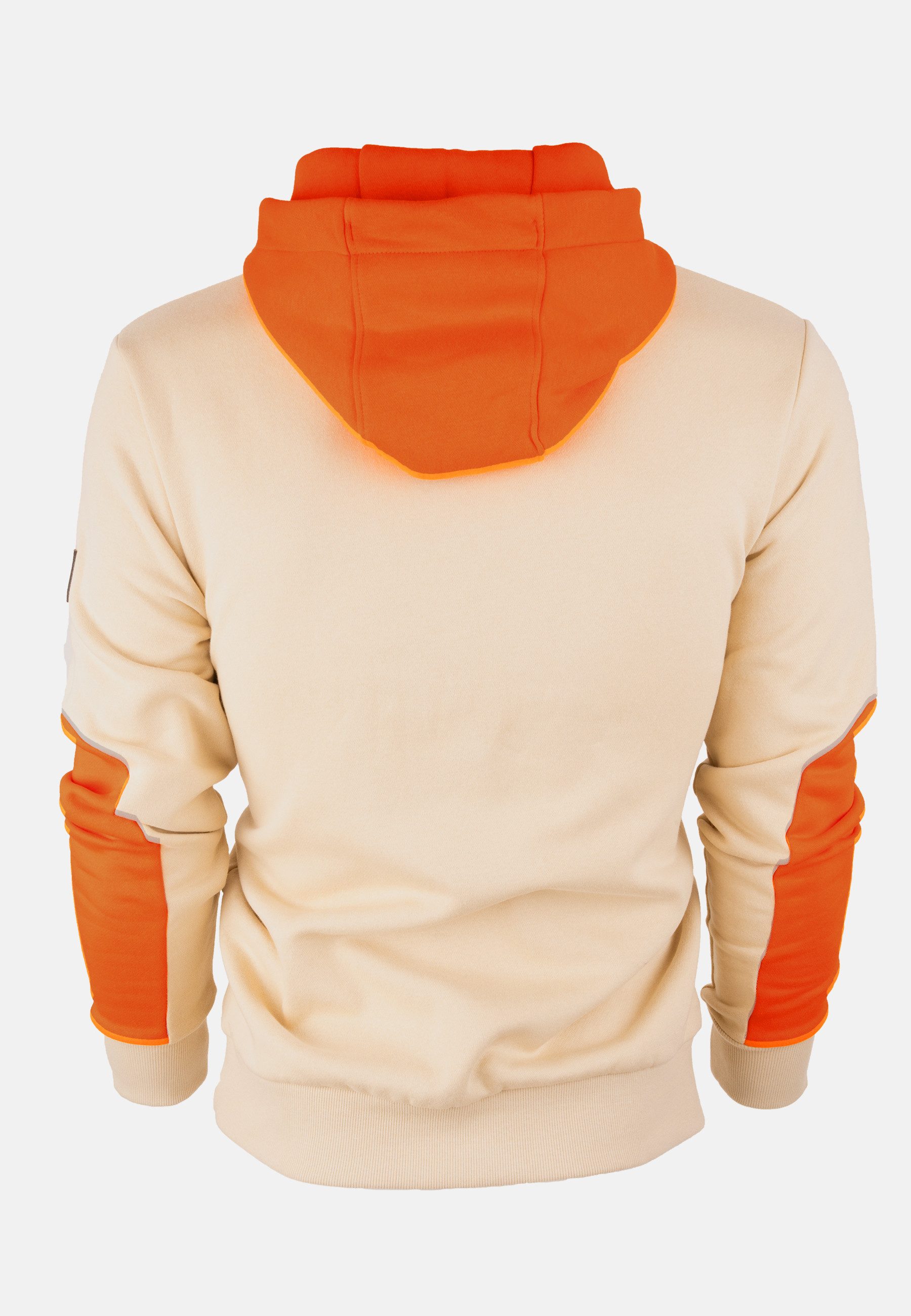 FORSBERG Sweatshirt Hoodie mit reflektierendem Logo günstig online kaufen