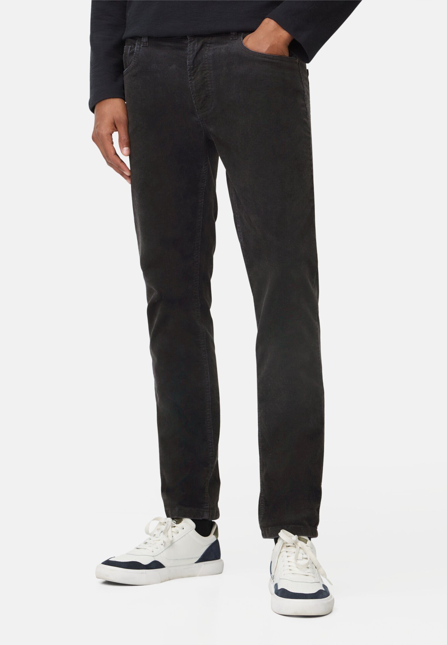 camel active Chinos 5-Pkt Regular Fit Hose aus Baumwollmix (1-tlg) günstig online kaufen