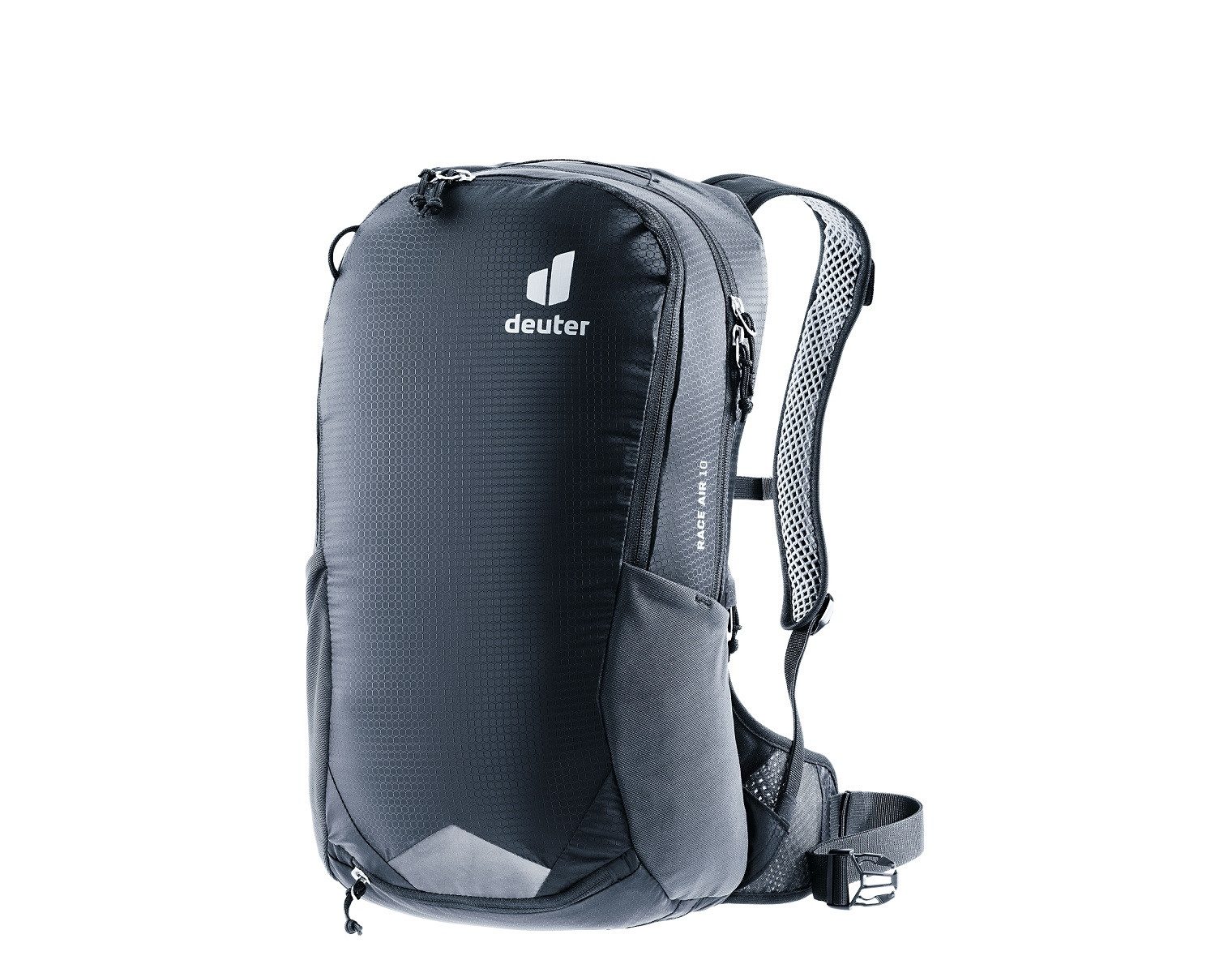 deuter Fahrradrucksack Bike Race Air 10 Fahrradrucksack 3204323 (1-tlg), Elastische Seitentaschen