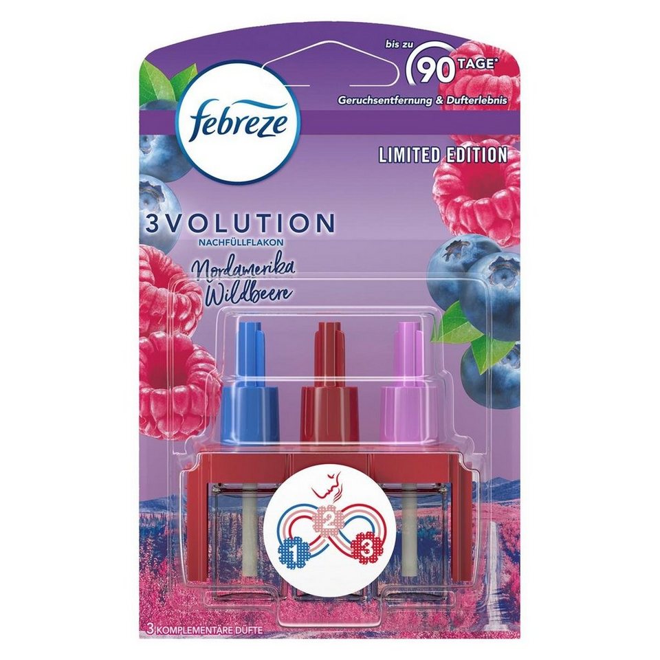 Febreze Raumduft Febreze 3Volution Nachfüllflakon Wildbeeren 20ml