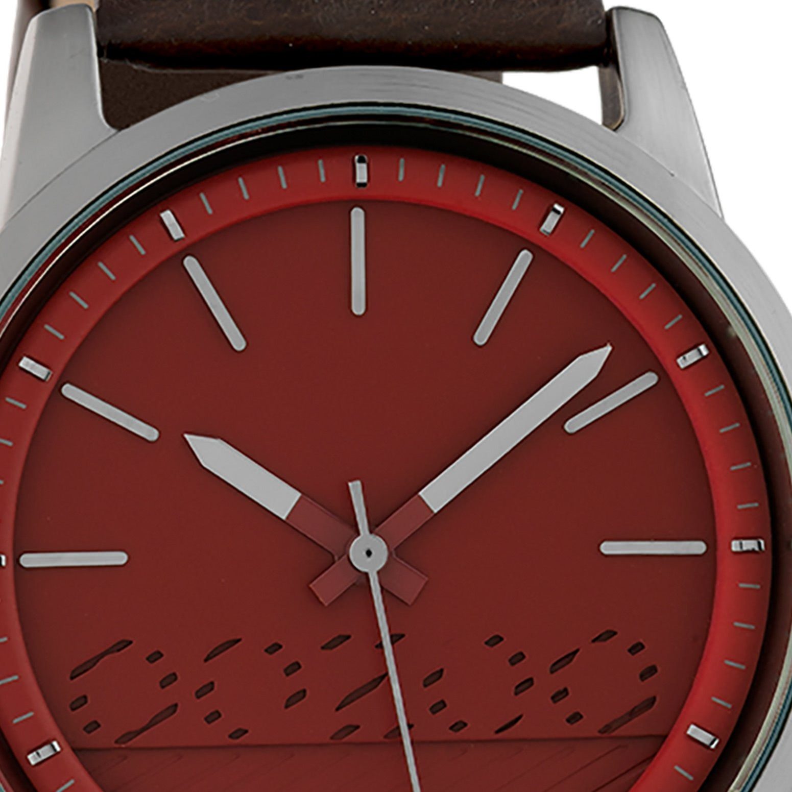 Quarzuhr Timepieces, groß Fashion Lederarmband (ca. OOZOO Damen braun, rund, Armbanduhr Oozoo Damenuhr 45mm), OOZOO