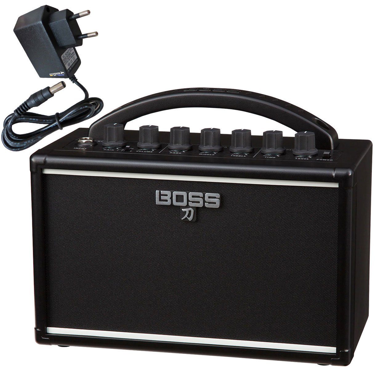 Boss by Roland E-Gitarre Boss Gitarren-Verstärker Katana Mini mit 9V Netzteil