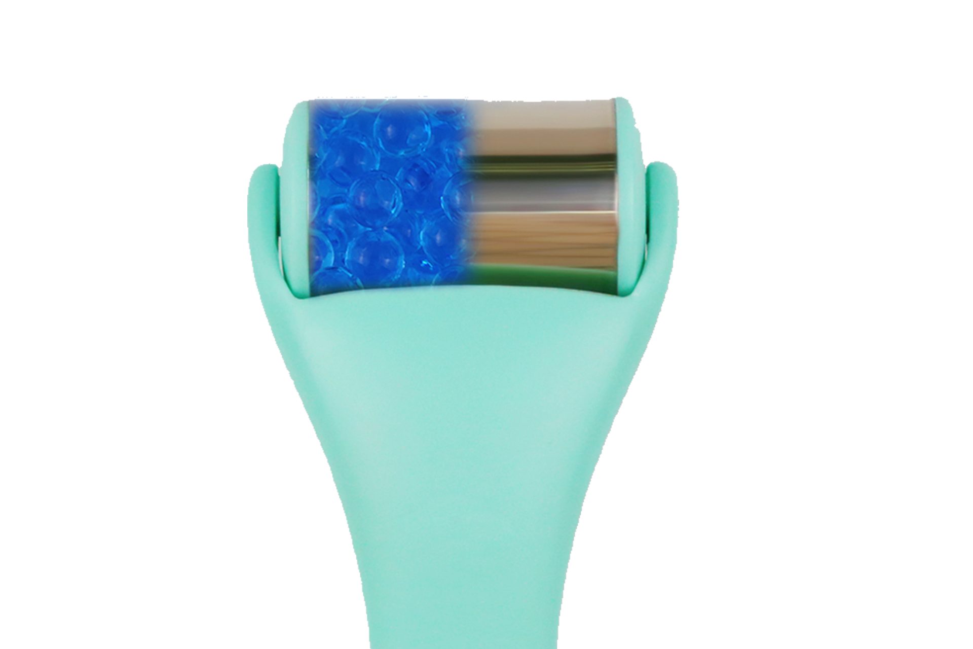 Fantasia Beauty Gesichtsmassagegerät Ice-Roller mit Edelstahl-Rolle gefüllt mit Kühlperlen Länge: 17 cm, 1-tlg., frischt die Gesichtshaut auf, festigt die Haut, kühlt bei Sonnenbrand