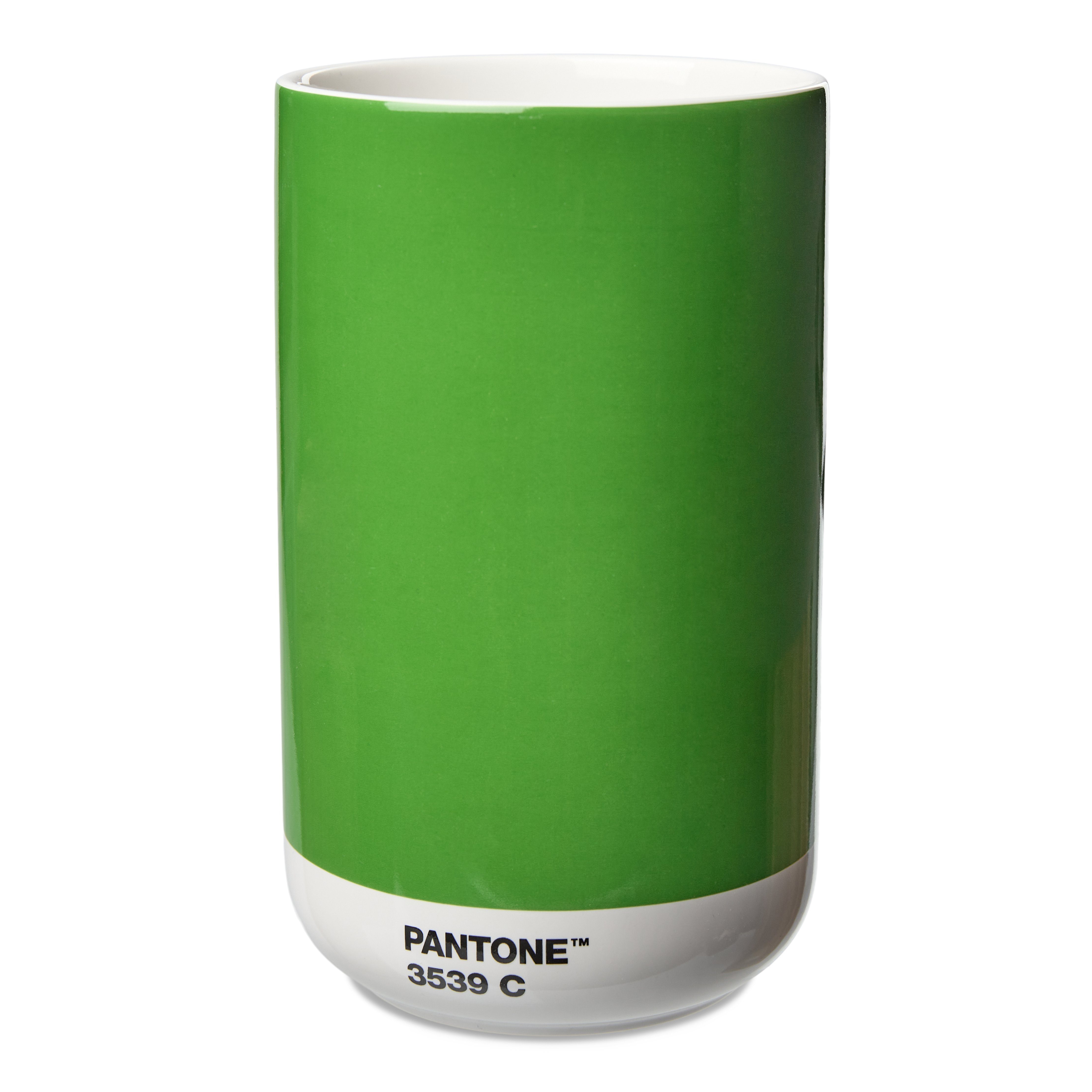 Mini Green PANTONE Vase, 3539 Porzellan 500ml Dekovase C in Geschenkbox,