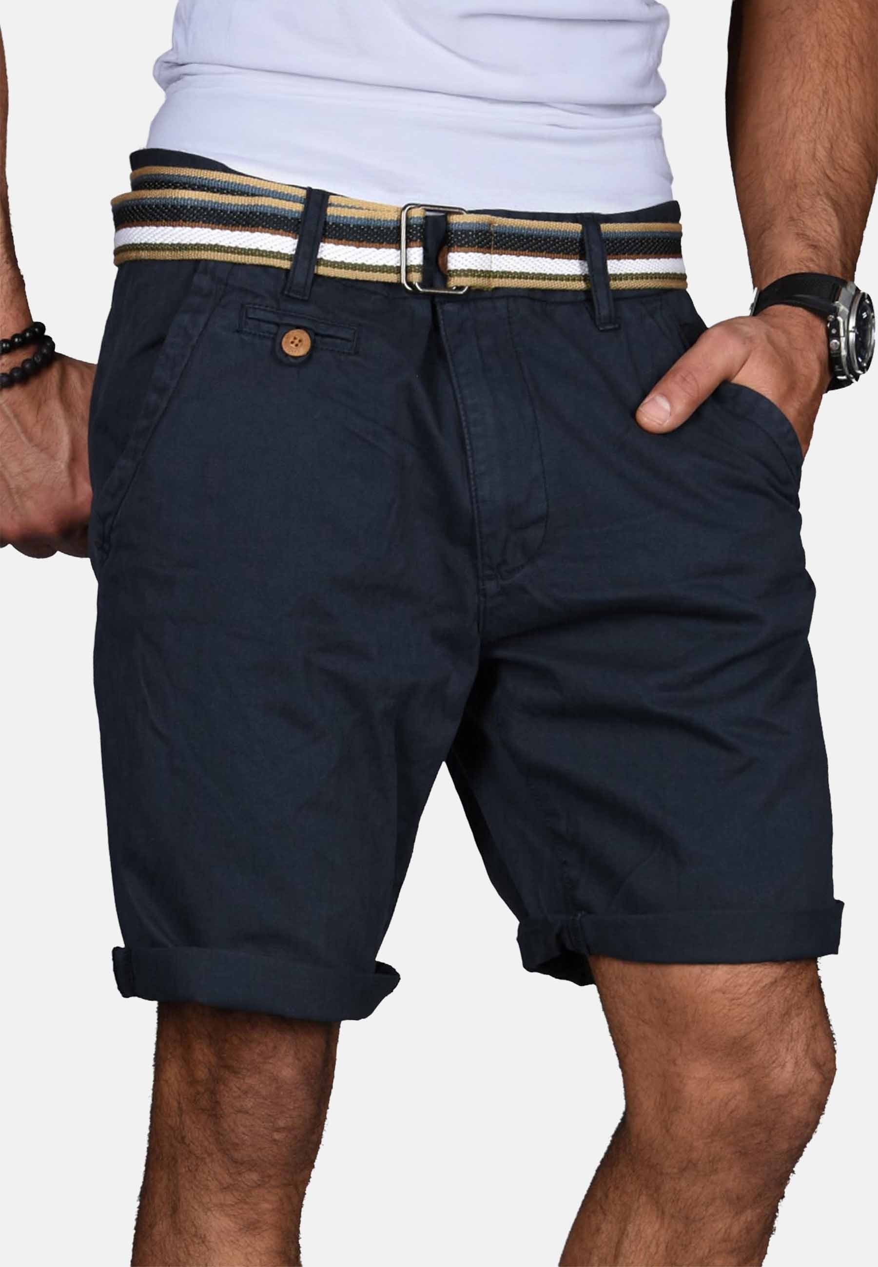 INDICODE Shorts Indicode InRoyce Herren Sommer Bermuda Chino