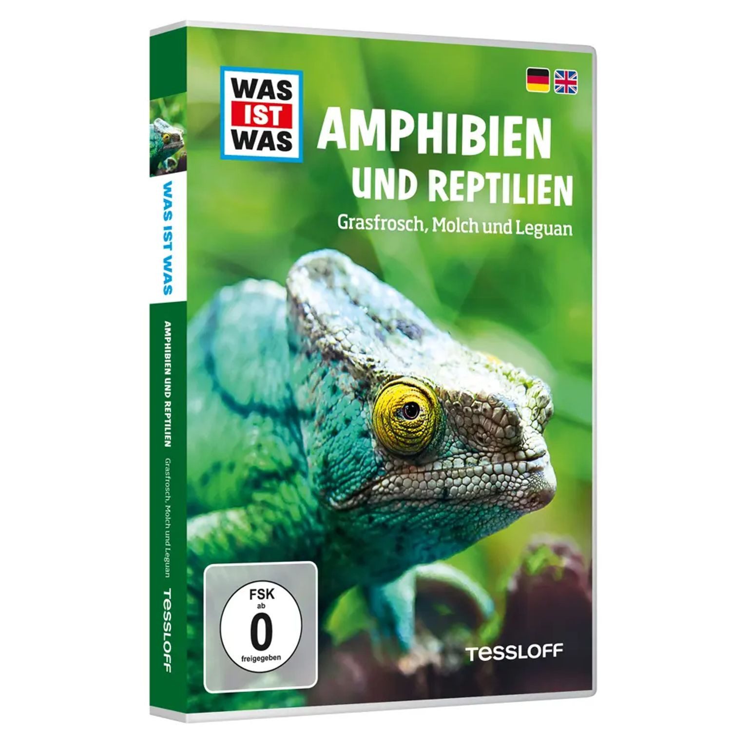 Tessloff Verlag DVD WAS IST WAS DVD Amphibien und Reptilien. Grasfrosch, Molch und...