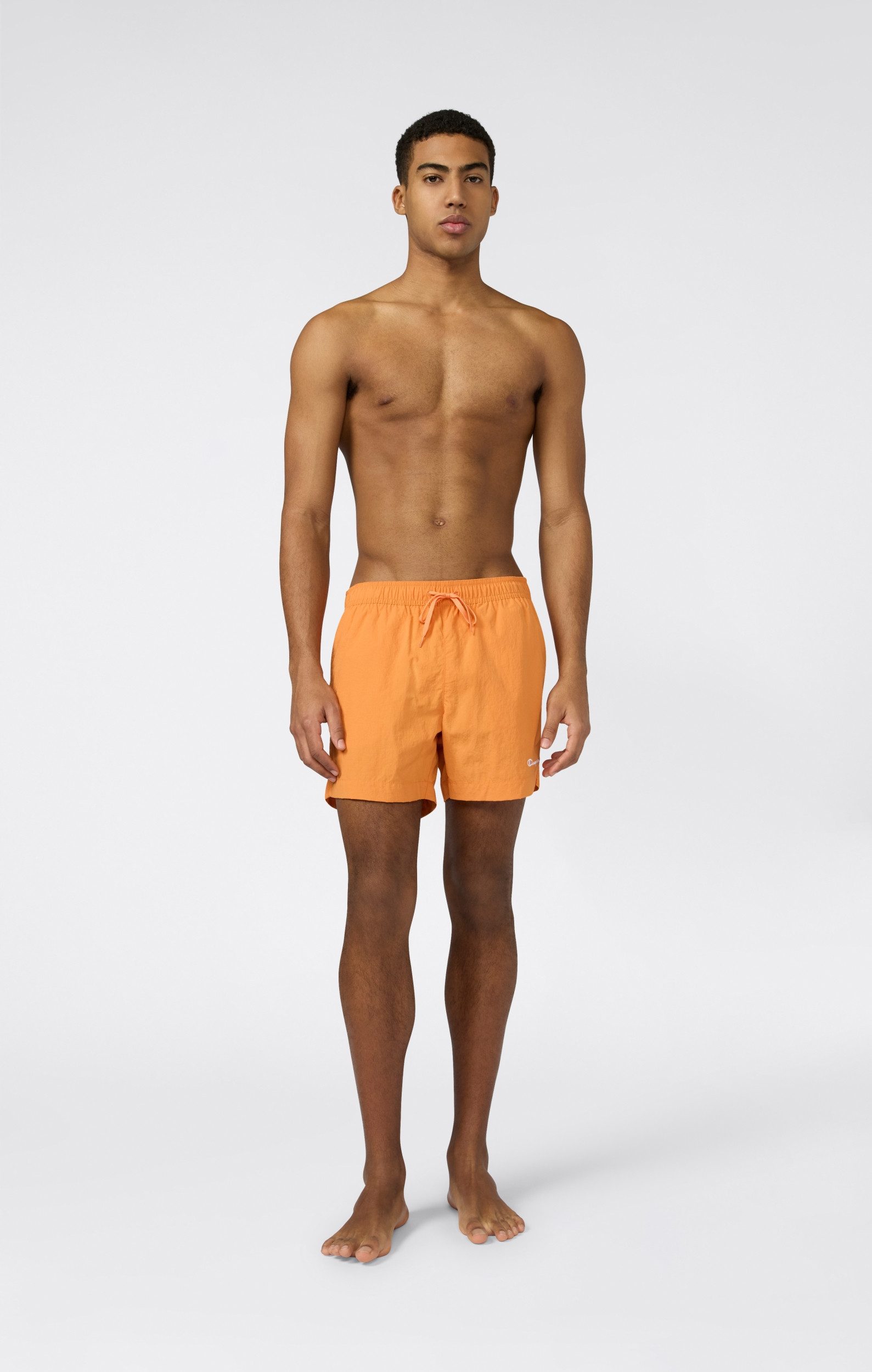 Champion Badehose Beachshort Herren Badeshorts orange