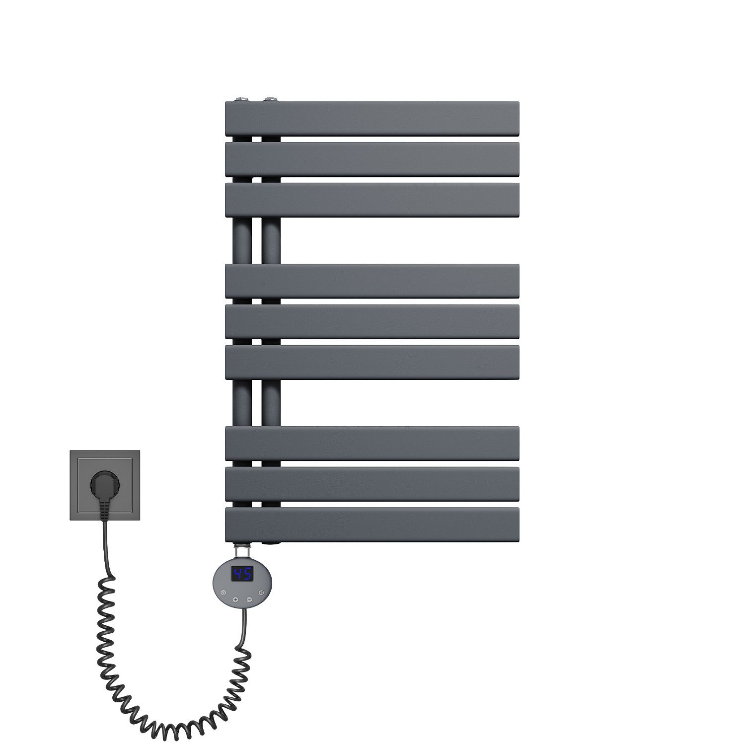 SONNI Designheizkörper Handtuchwärmer mit Heizung, programmierbarer Zeit un günstig online kaufen