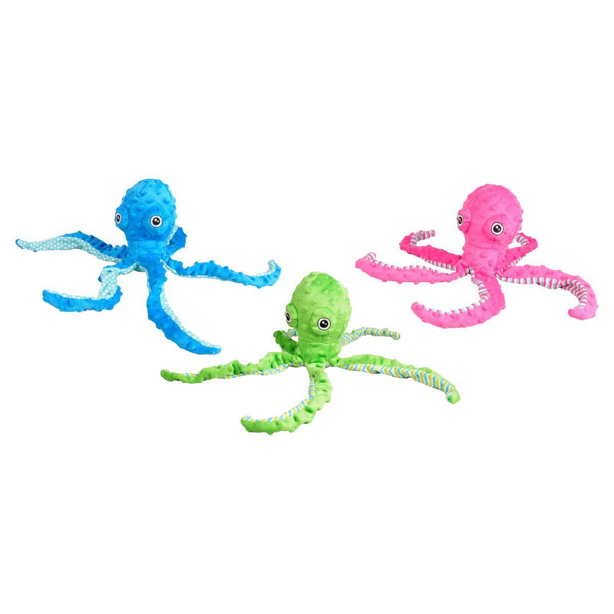 Tierkuscheltier Hundespielzeug Oktopus