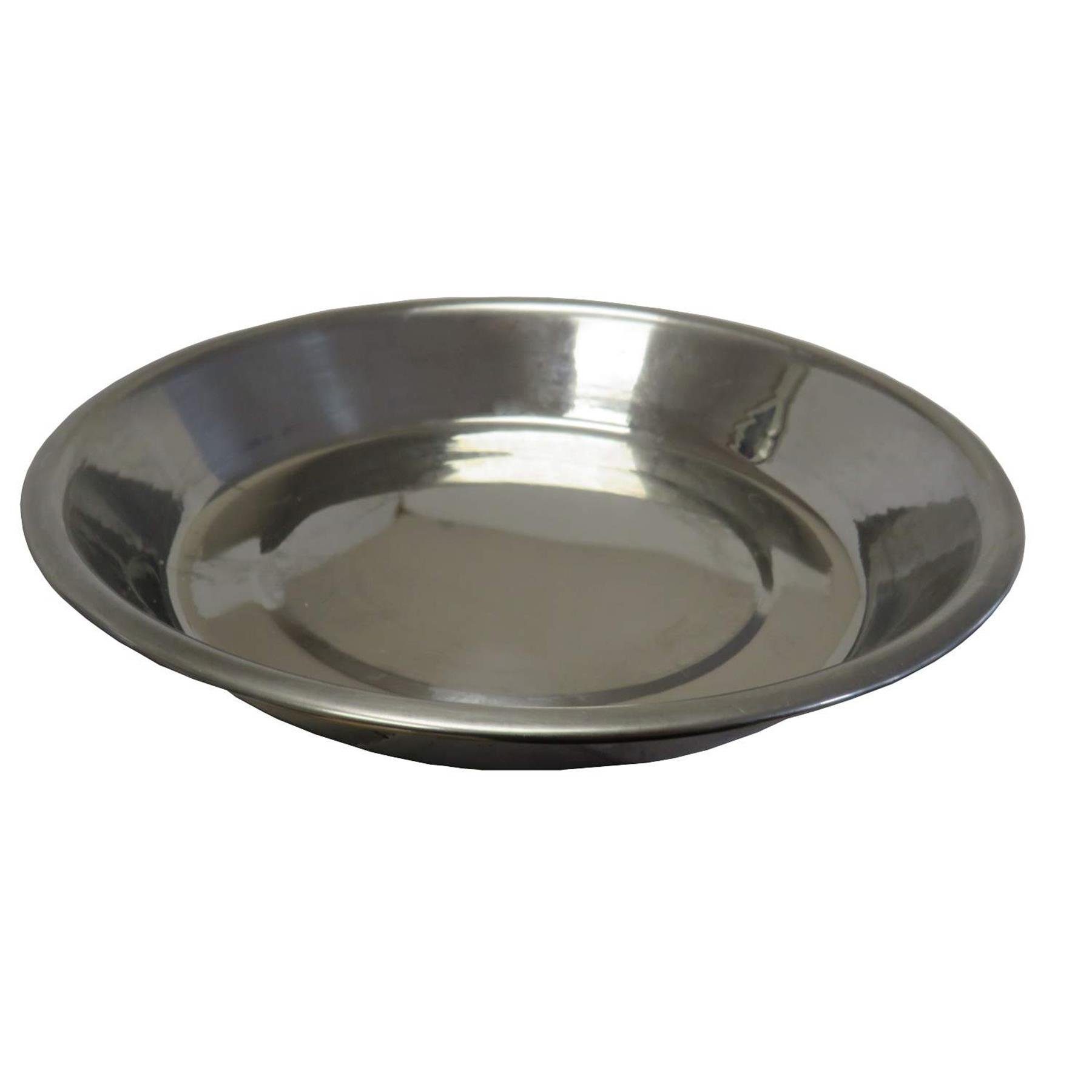 Katzen-Futterspender Katzennapf Fressnapf aus Edelstahl 150 ml Durchmesser: 13 cm