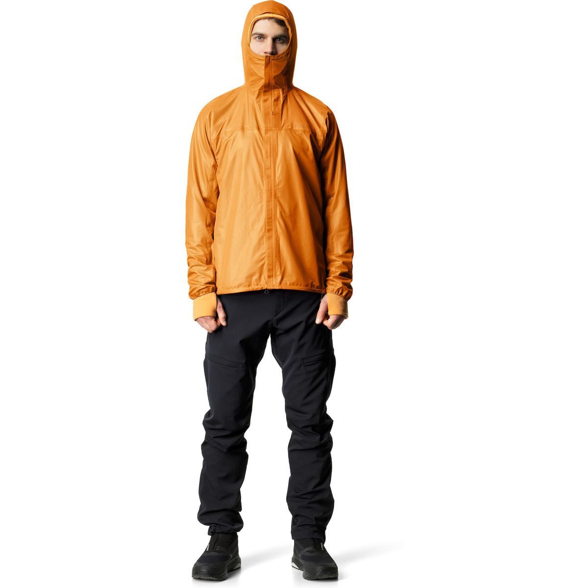 Houdini Hardshelljacke M's The Orange Jacket Extrem leichte und sehr gut zusammenlegbare, wasserdichte