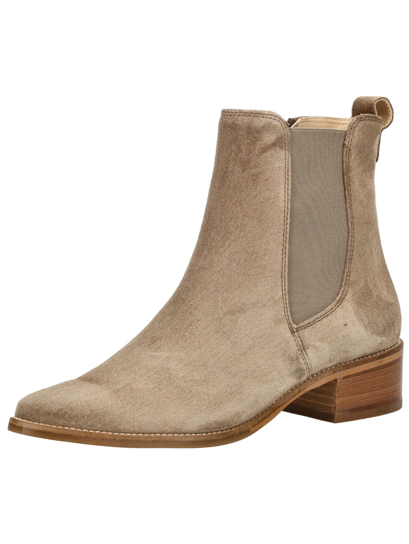 Paul Green Stiefelette Veloursleder/Textil . Stiefelette günstig online kaufen