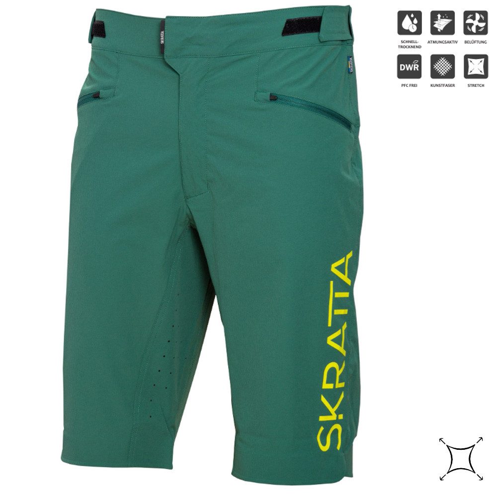 Skratta Trainingstights Skratta - Bente Shorts - kurze Hosen Stretch Radhose Wanderhose
