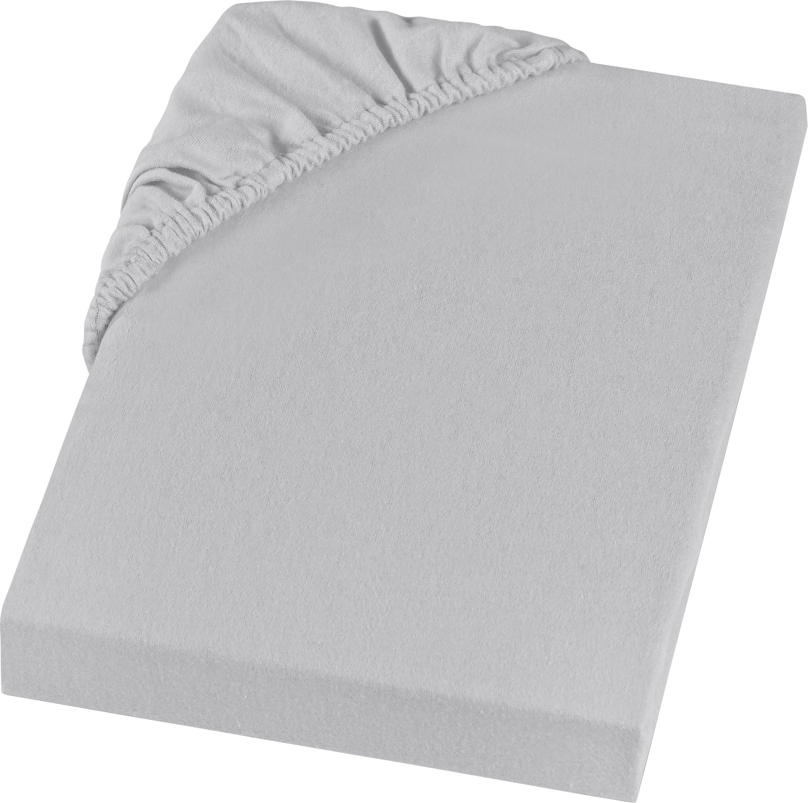 SETEX Spannbettlaken Feinbiber in Gr. 70x140, 90x200, 140x200 oder 180x200 cm, Feinbiber, Gummizug: rundum, (1 Stück), für Matratzen bis 23 cm Höhe, Winter, Bettlaken