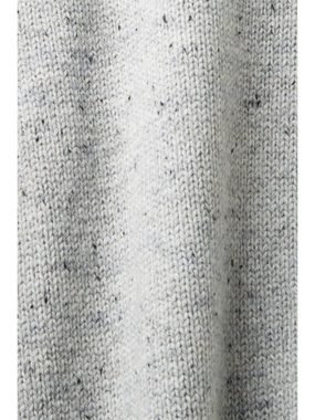 Esprit Strickpullover Pullover mit Stehkragen aus Wollmix