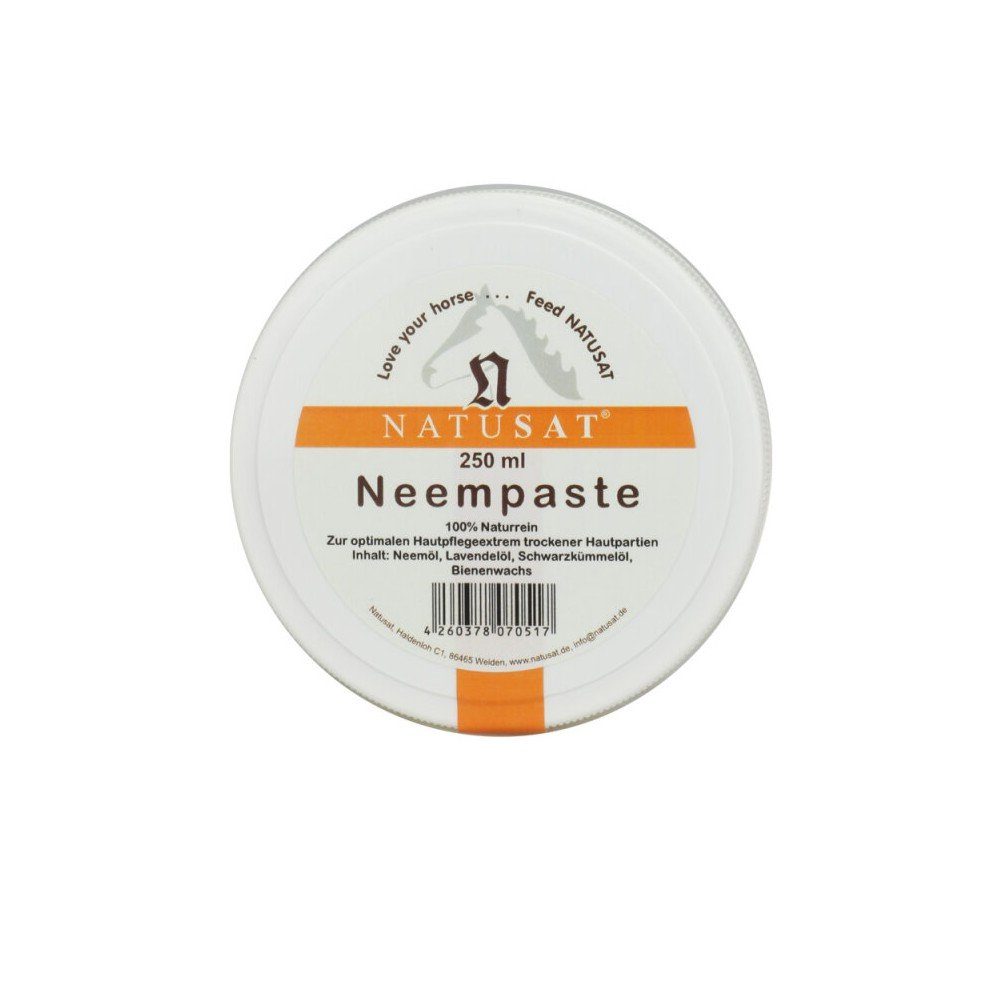 Natusat Ekzemerpflege Natusat Neempaste naturrein, 250 ml, Schutz für den empfindlichen Genitalbereich und Kopf