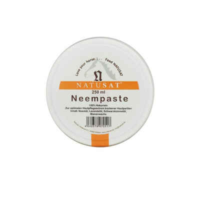 Natusat Ekzemerpflege Natusat Neempaste naturrein, 250 ml, Schutz für den empfindlichen Genitalbereich und Kopf bei Pferden