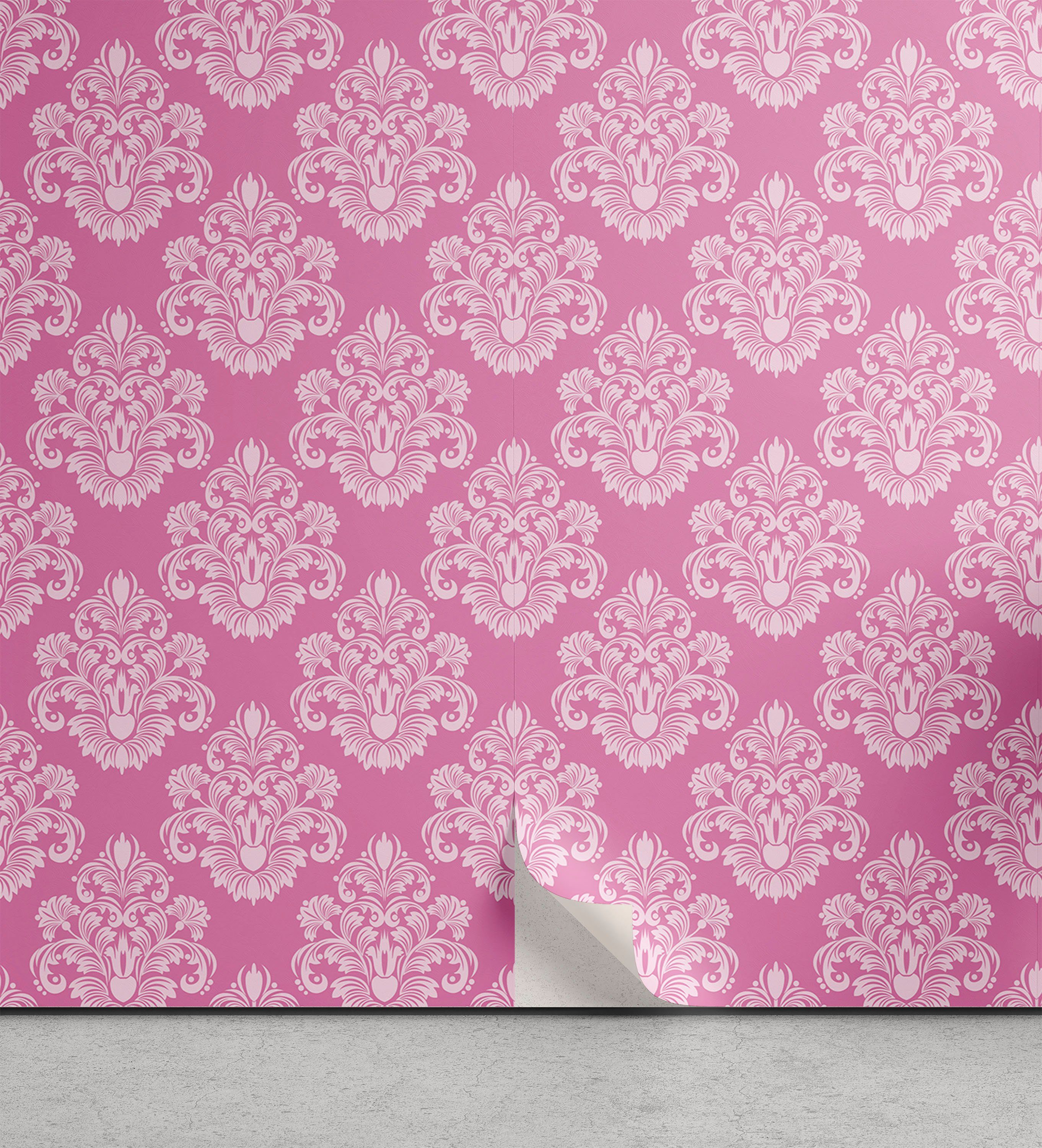 Vinyltapete Wohnzimmer Küchenakzent, Osten Damast Abakuhaus Blossom selbstklebendes Naher