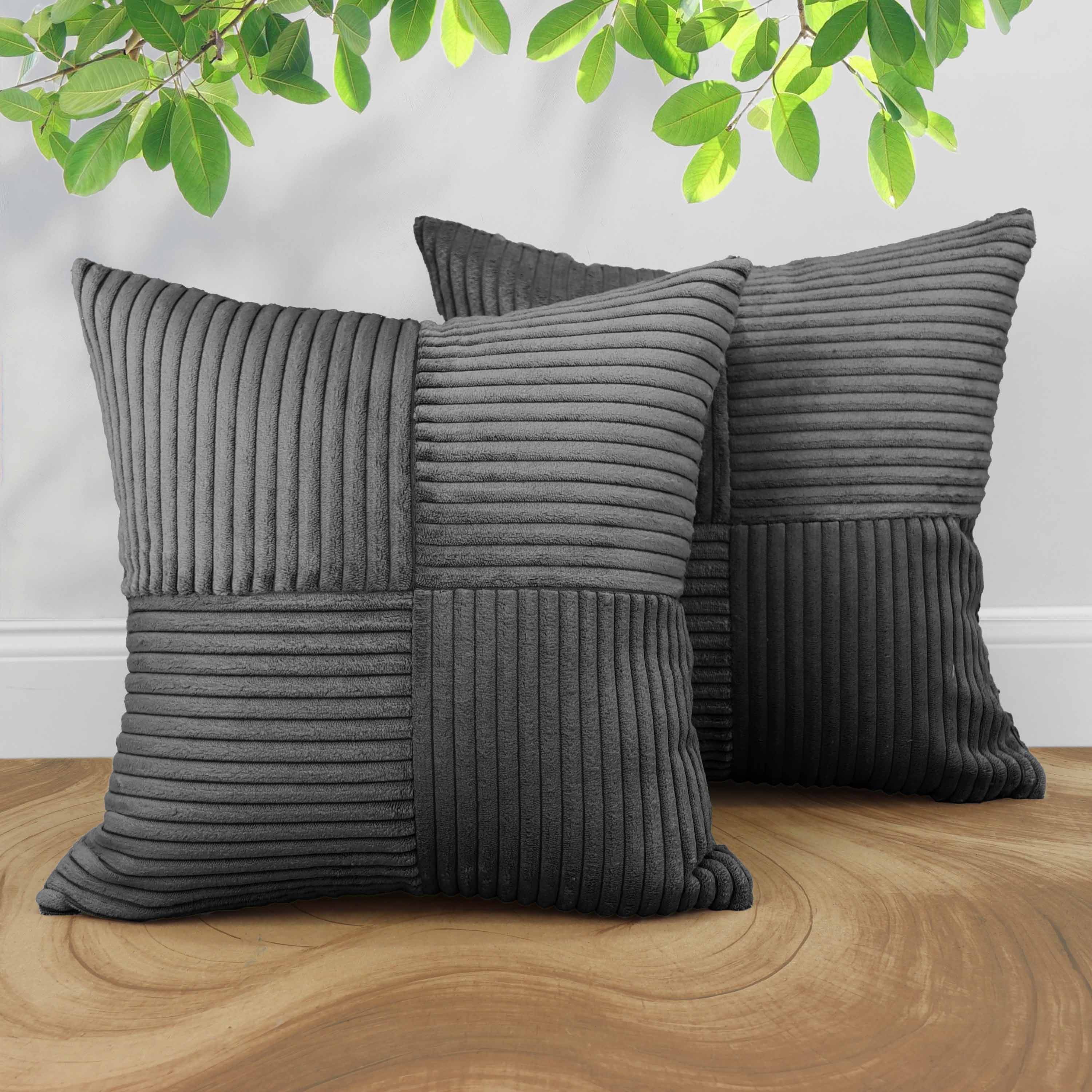Amilian Kissenbezüge 2er Set Kissenhüllen - Sofakissenbezug & Couchkissenbezug, (2 Stück), 40x40 cm, Kissenhülle für Kissen, Dekokissen, Zierkissen, Sofakissen