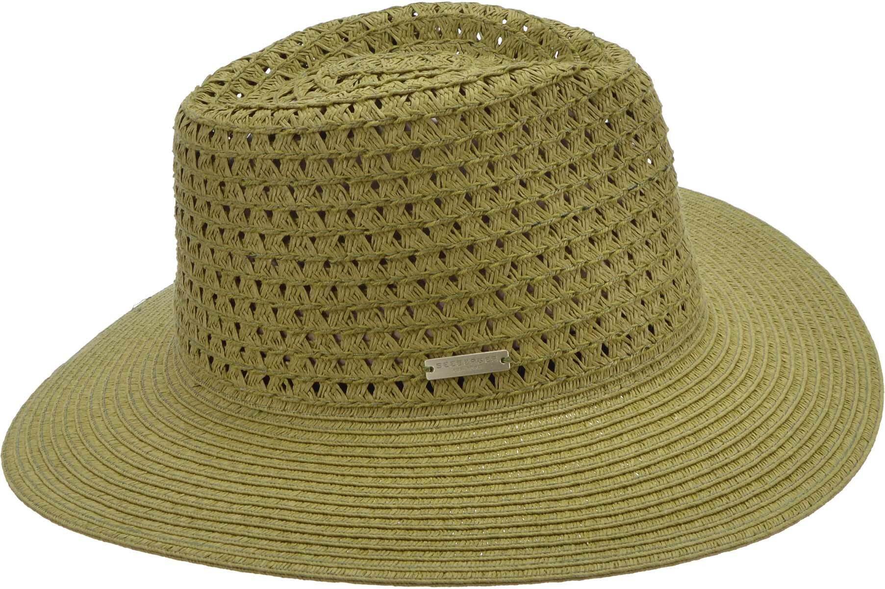 Seeberger Strohhut Basic Papierstroh Fedora 55699-0