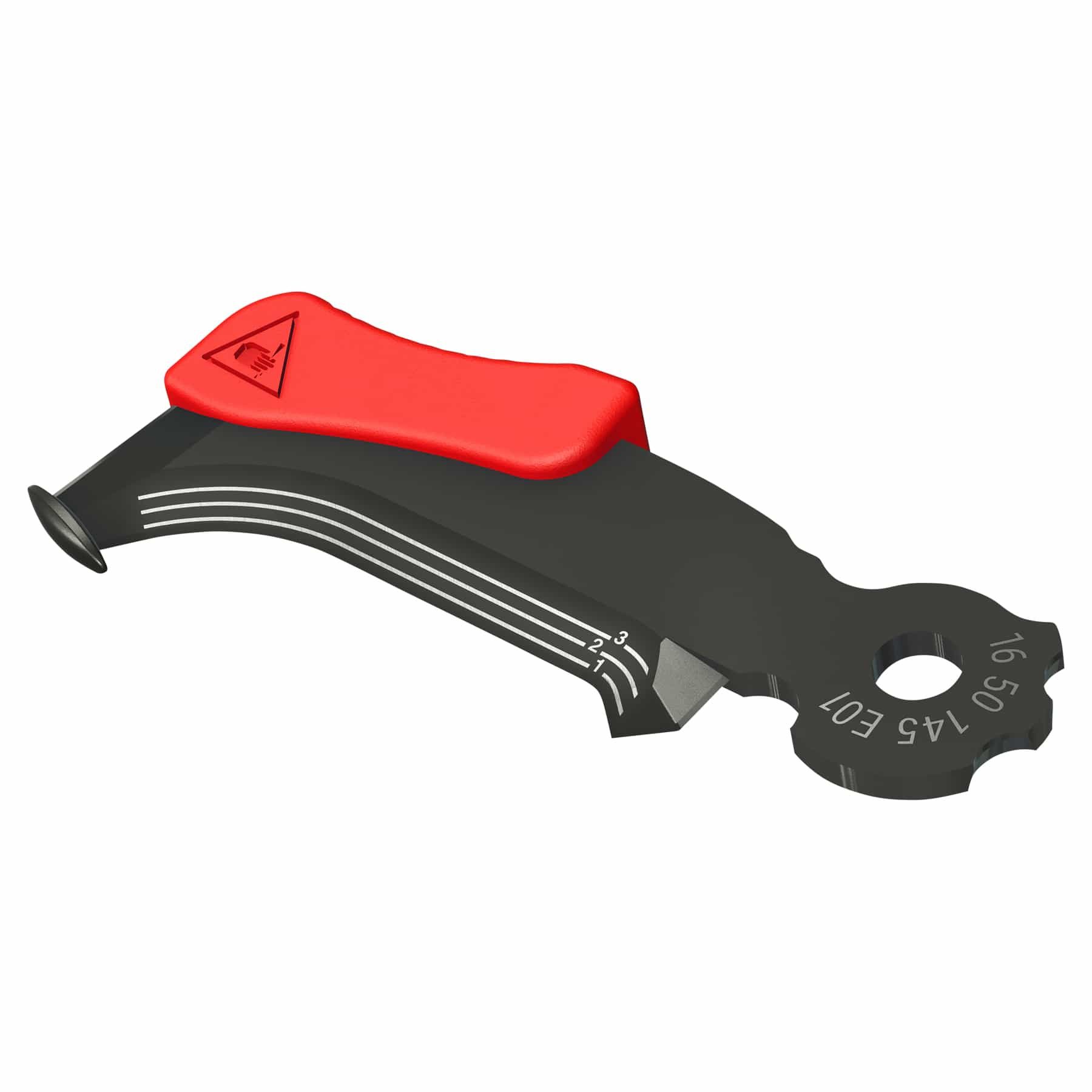 Abmantelungsmesser KNIPEX Ersatz-Klinge mit Gleitschuh, 16 50 145 E01