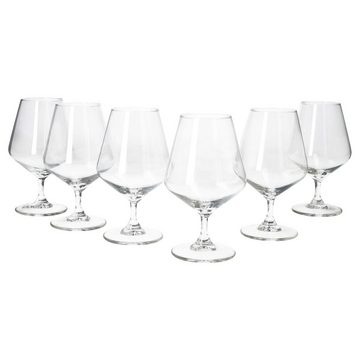 MamboCat Schnapsglas 6x Specials Spirits Brandy-Gläser 150ml mit Fuß Cognac-Schwenker, Glas