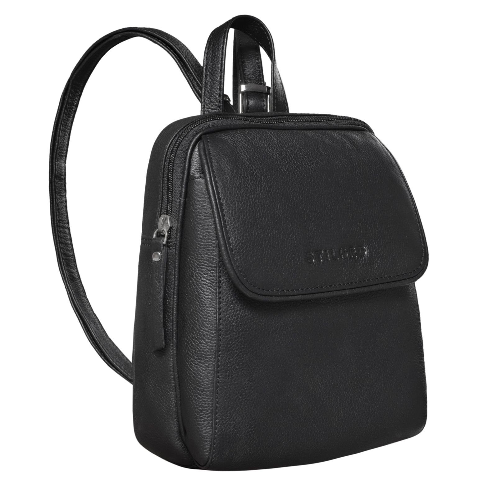Cityrucksack "Valentina" Damenrucksack Klein Leder