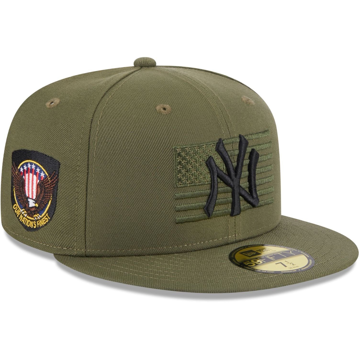 New Era Fitted Cap 59Fifty Armed Forces New York Yankees