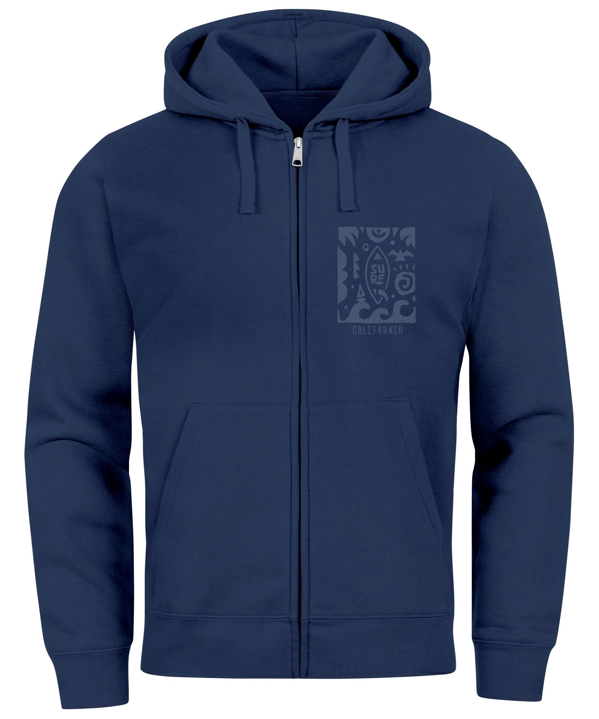 Neverless Sweatjacke Zip Hoodie Herren Sweatjacke günstig online kaufen