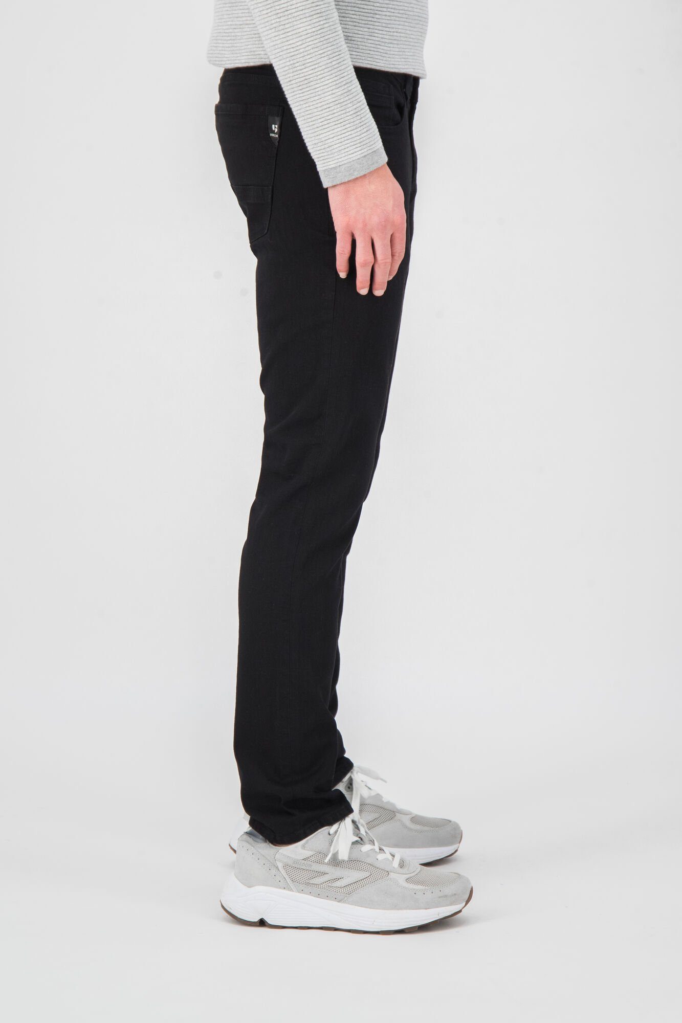 GARCIA JEANS 5-Pocket-Jeans GARCIA SAVIO 630.9925 - Coal rinsed black Denim
