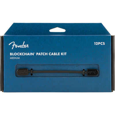 Fender Instrumentenkabel, Blockchain Patch Cable Kit MD - Patchkabel