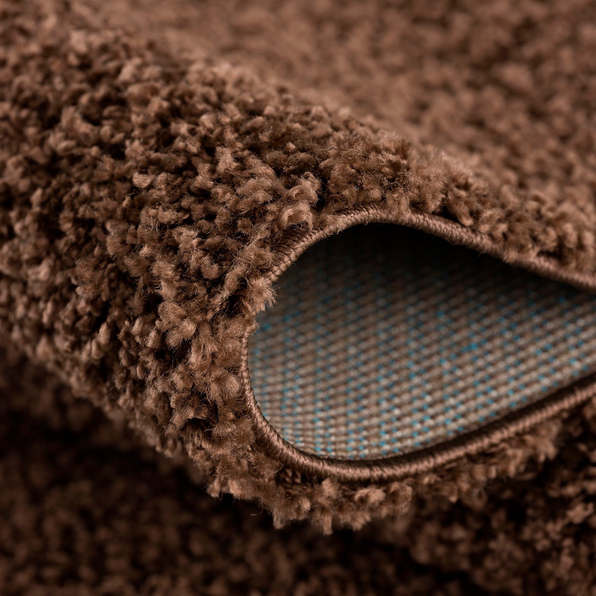 Sanat Hochflor-Teppich »LOCA«, rund, 30 mm Höhe, Wohnzimmer, Langflor, Shag günstig online kaufen