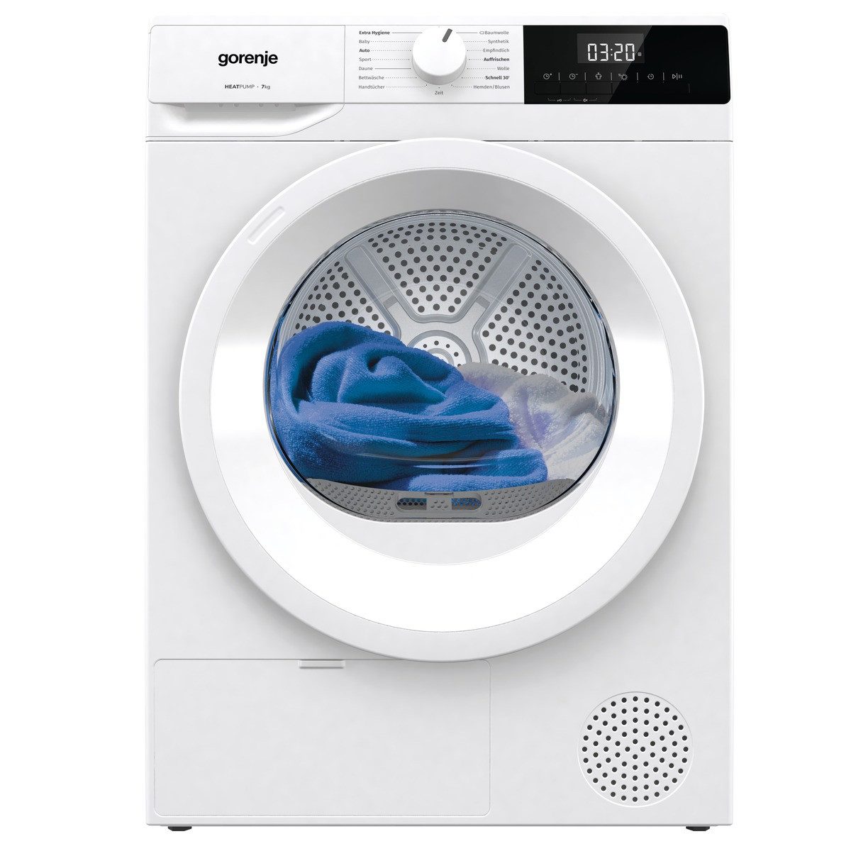 GORENJE Wärmepumpentrockner DHNE 72, TwinAir - für gleichmäßiges Trocknen