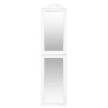 vidaXL Spiegel Standspiegel Weiß 40x160 cm (1-St)