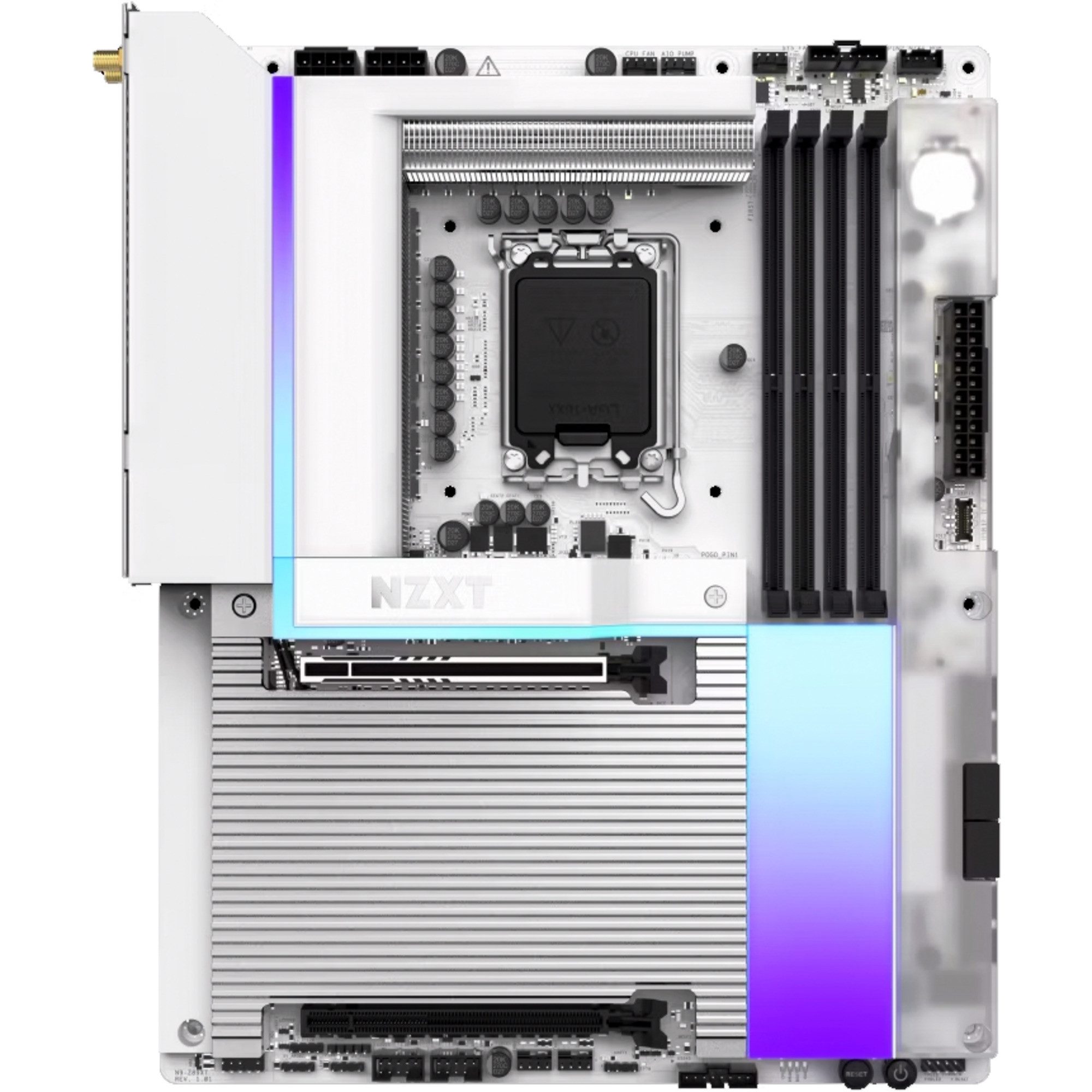 NZXT NZXT N9 Z890 White, Mainboard Mainboard