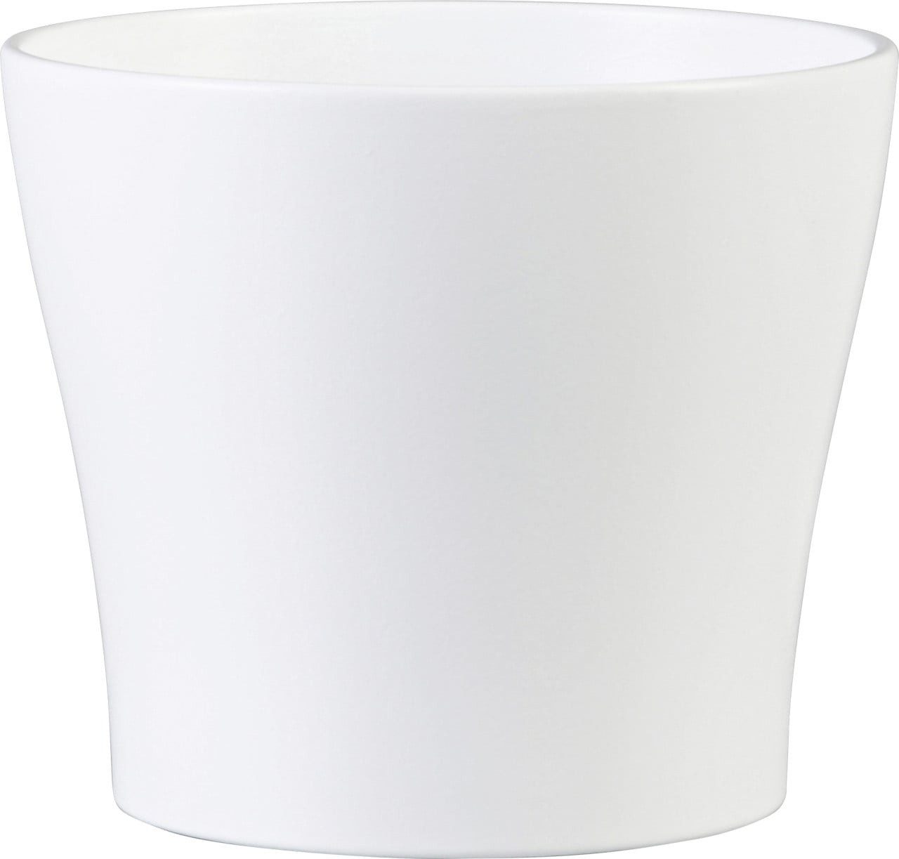 Scheurich Blumentopf Scheurich Übertopf Serie 808 Ø 19 x 16 cm weiß