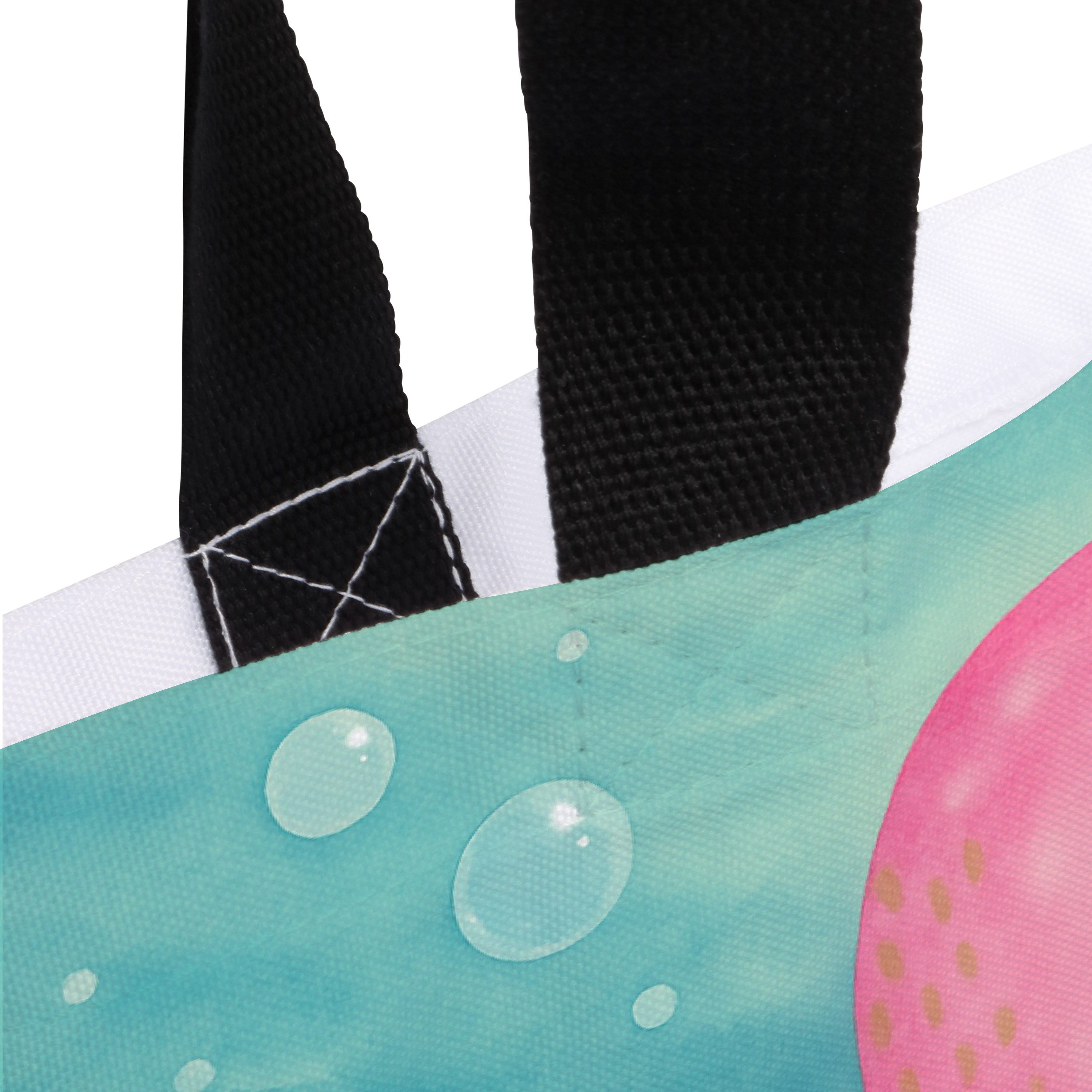 Mr. & Mrs. Panda Shopper Sternzeichen Jungfrau Design, Tote Bag, Weiß, Strandtasche, Geschenk, (Packung), Sternzeichen Tote Bag City-Shopper