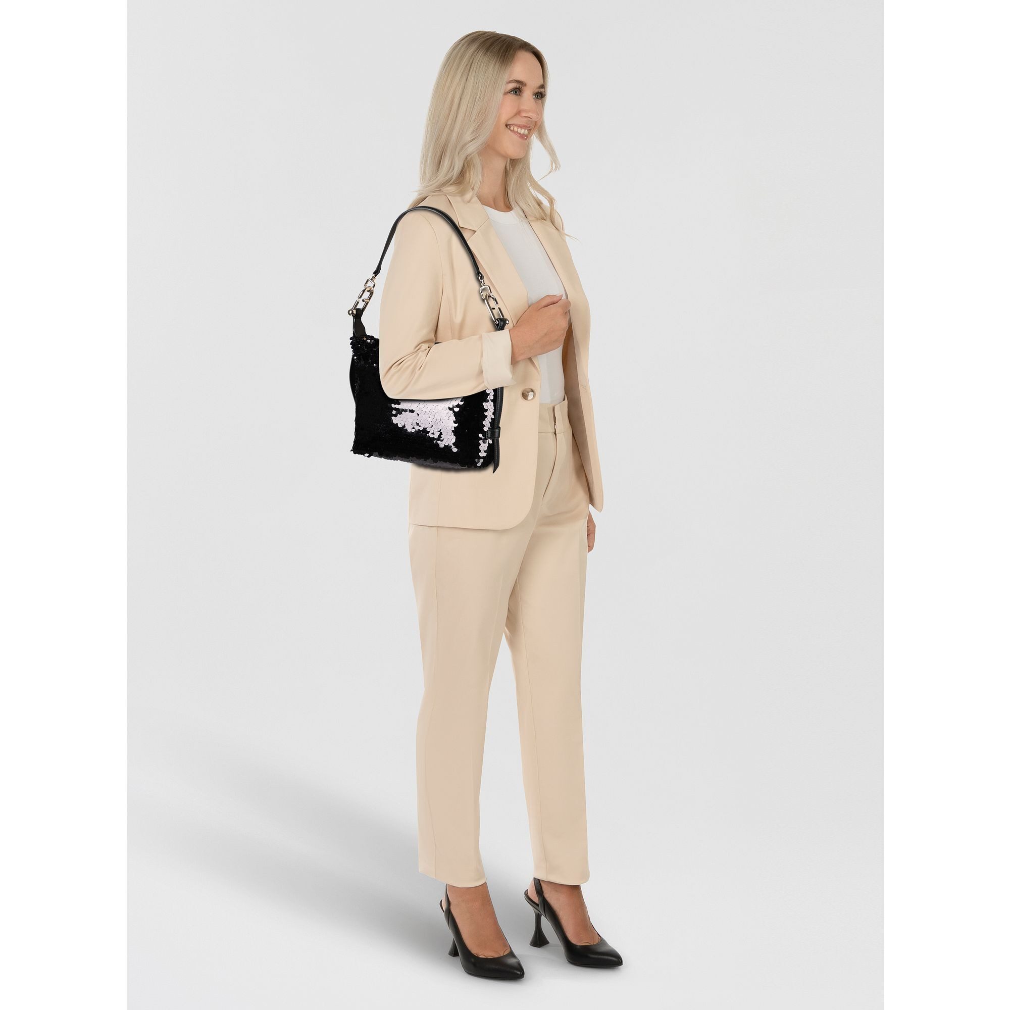 Furla Schultertasche Tonie, Polyethylen
