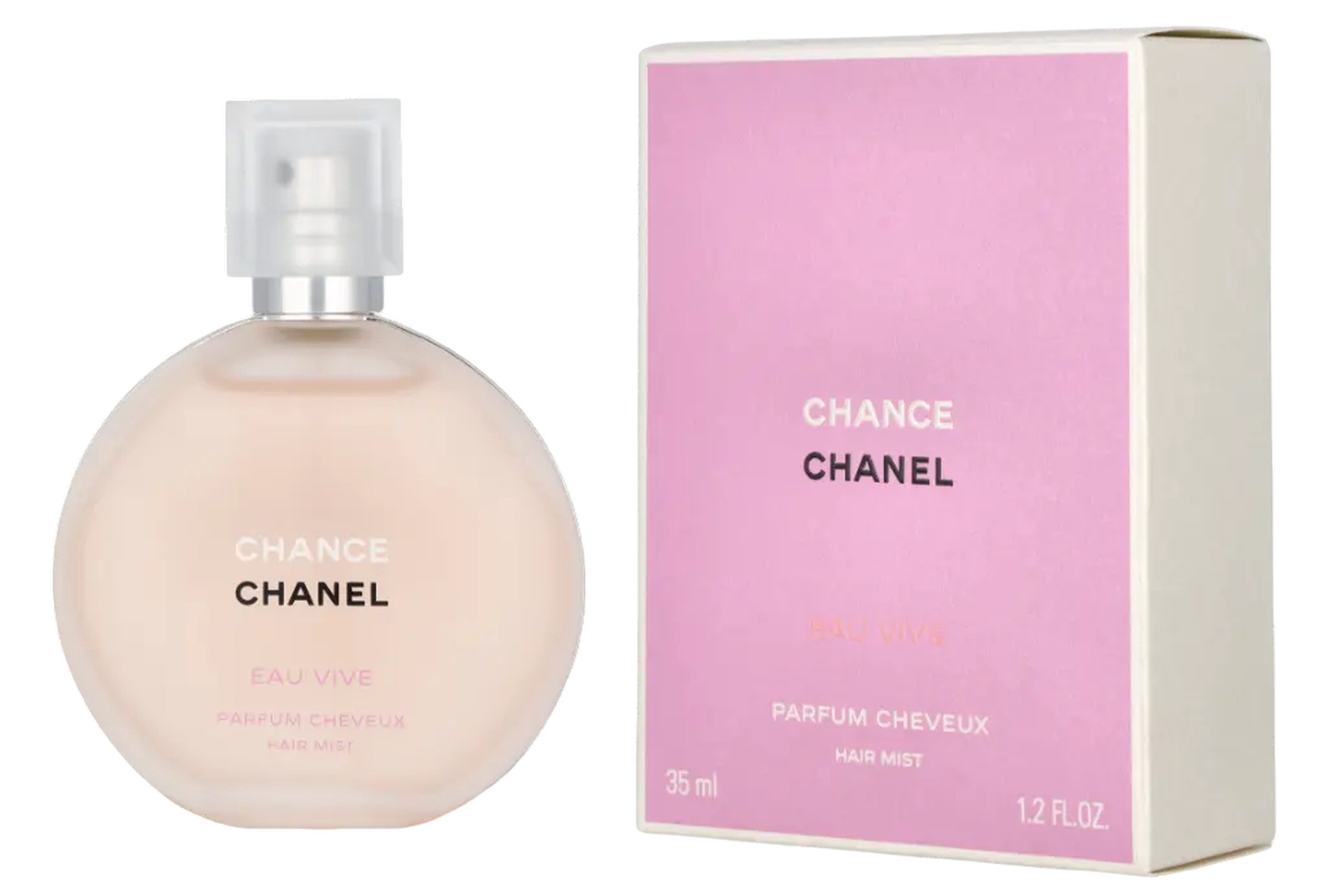 CHANEL Haarparfüm Chance Vive Damen Parfum Spray für die Haare, Frisch-zitrischer Duft mit Grapefruit, Jasmin und Zedernholz