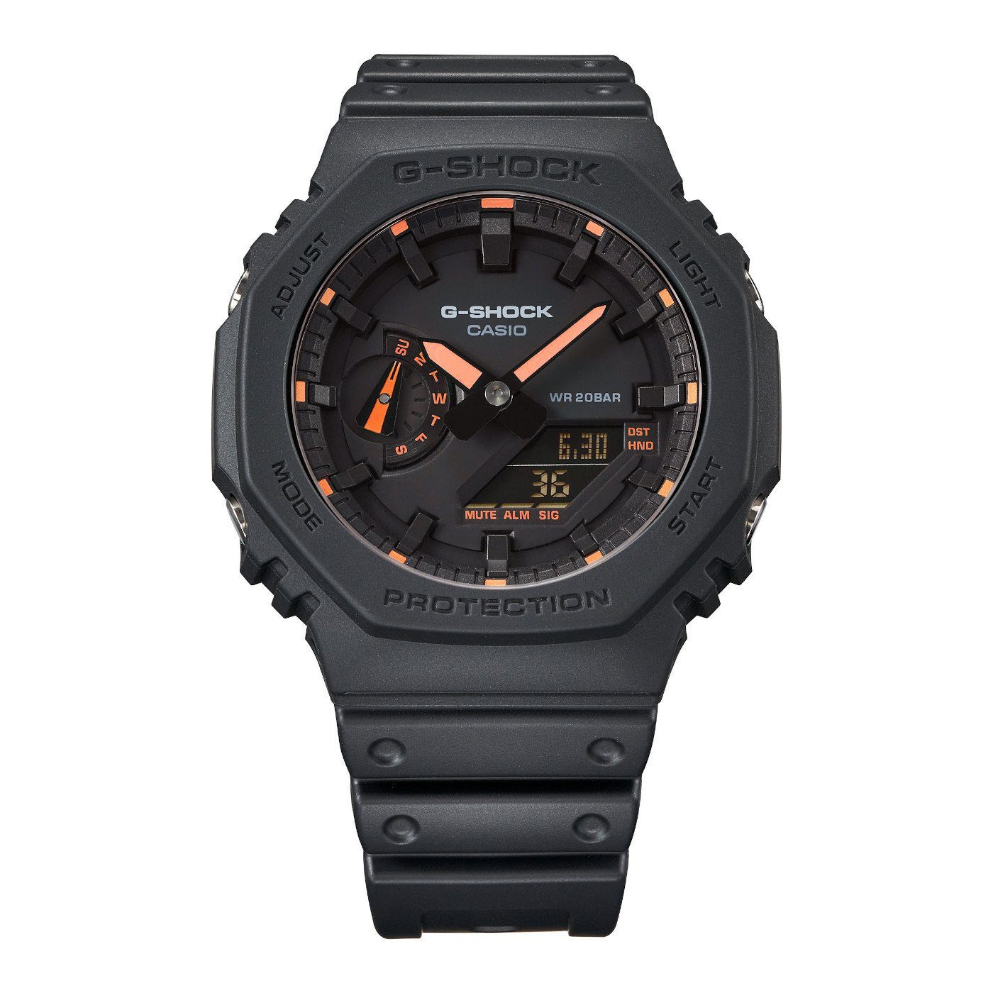 CASIO Digitaluhr Casio G-Shock Classic AnaDigi Herrenuhr GA-2100-1A4ER GA-2 günstig online kaufen