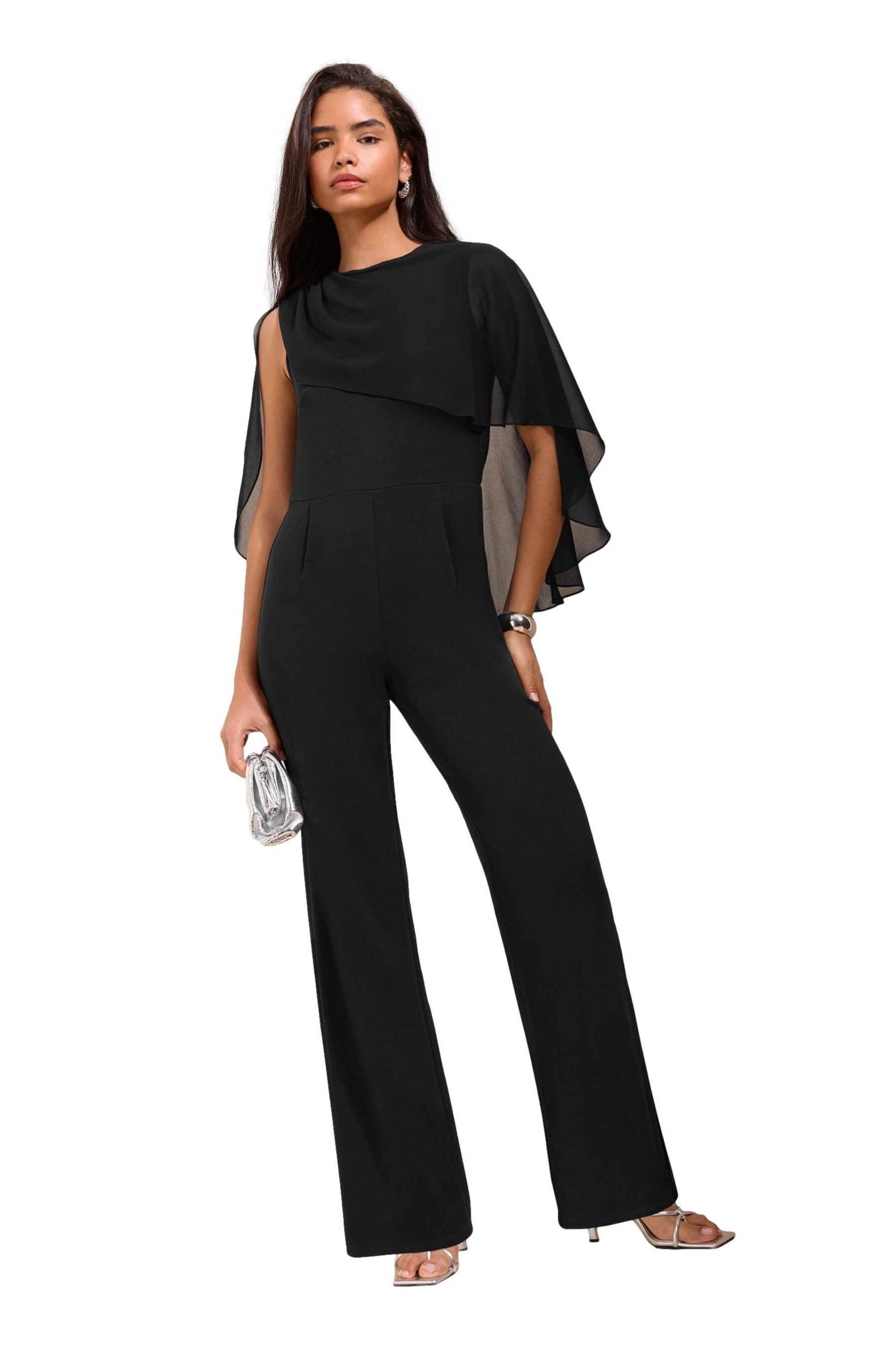 Friends Like These Jumpsuit Friends Like These Jumpsuit mit Cape-Ärmeln (1-tlg)