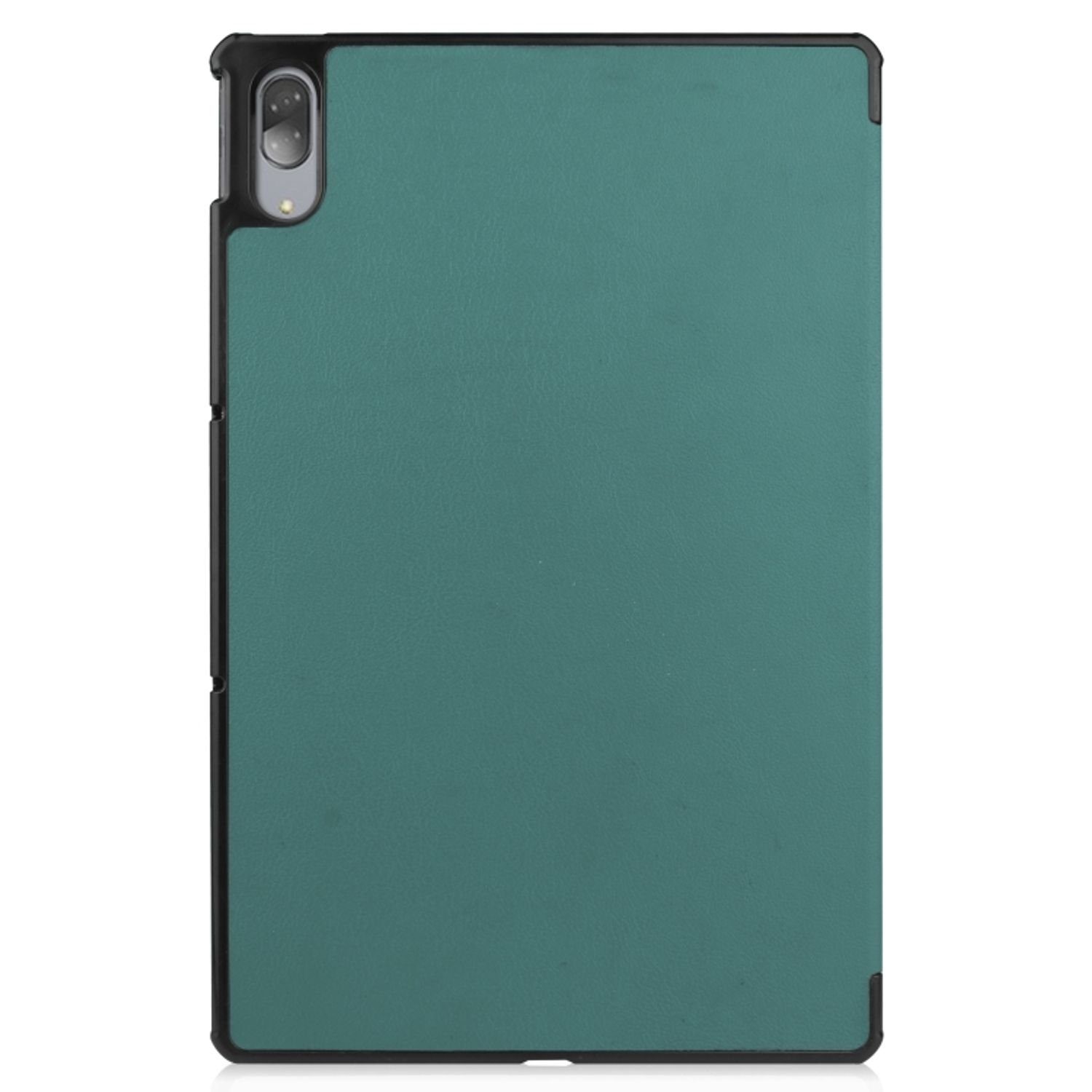 König Design Tablet-Hülle Lenovo Tab P11 Pro, Schutzhülle für Lenovo Tab P11 Pro Schutztasche Wallet Cover 360 Case Etuis Dunkelgrün