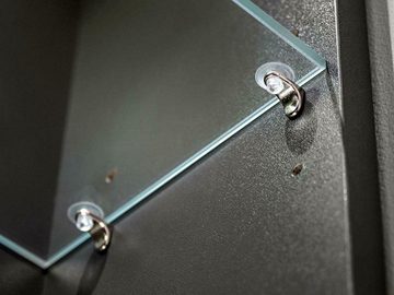 JVmoebel Badezimmerspiegelschrank Spiegelschrank Badezimmerschrank mit Spiegel 80 cm LED