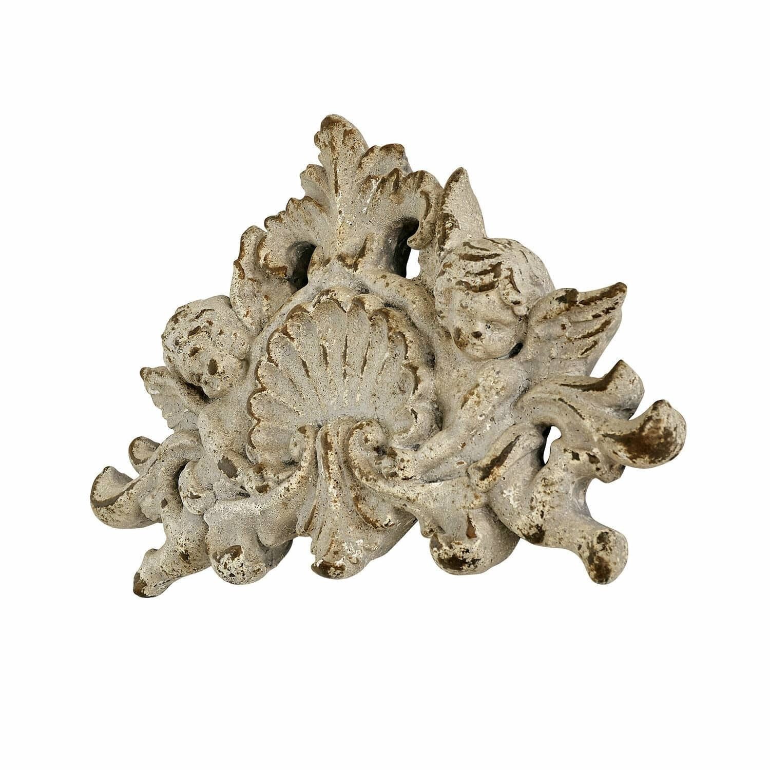 Wanddekoobjekt Wandornament Gordian antikgrau