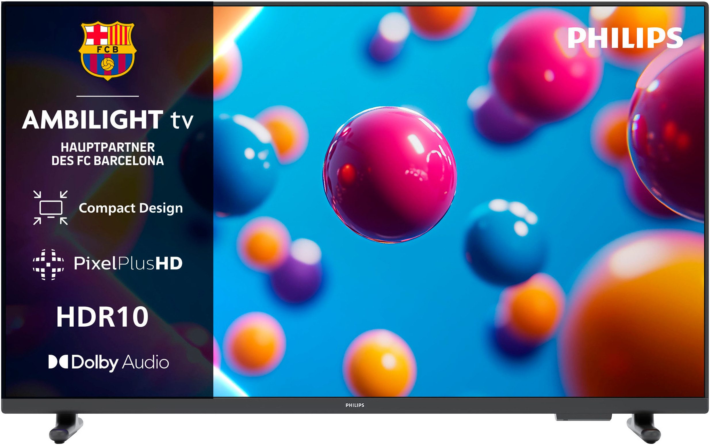 Philips 32PFS6900/12 LED-Fernseher (80 cm/32 Zoll, Full HD, Smart-TV, Ambilight, Pixel Plus HD, HDR10 & HLG, Dolby Audio, Vocal Boost)